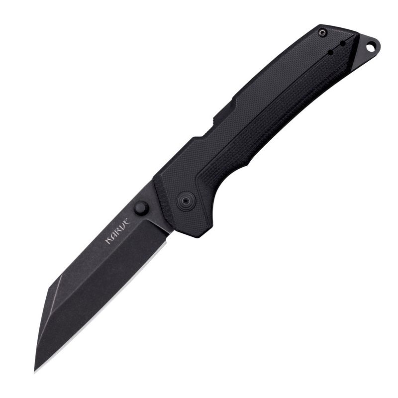 Cold Steel Karve Folding Knive, Seax, Plain Edge (FL-38VK)