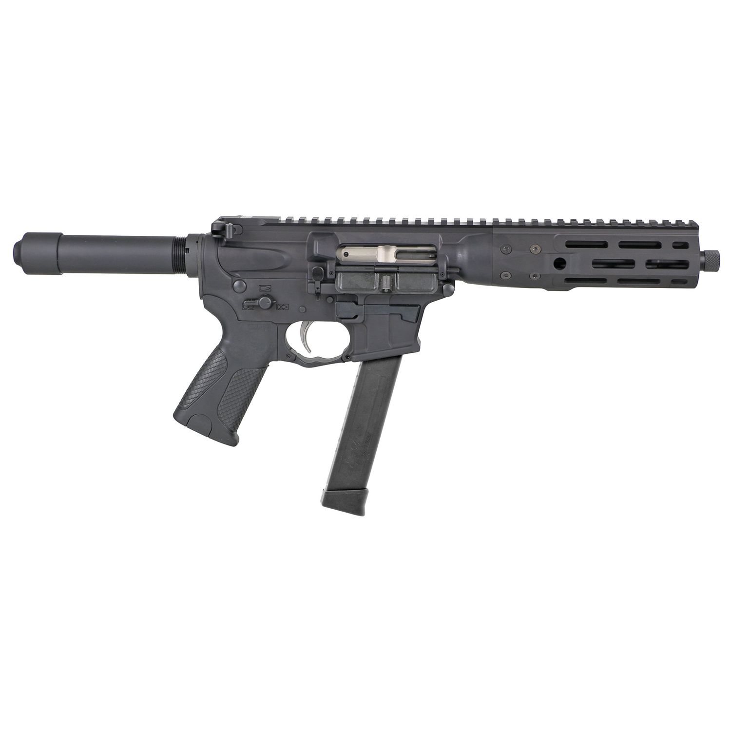 LWRC IC-9 Pistol, ICP9B8, 9mm, 8.5" Threaded, Anodized Black Finish, M-LOK Rail, 30 Rds