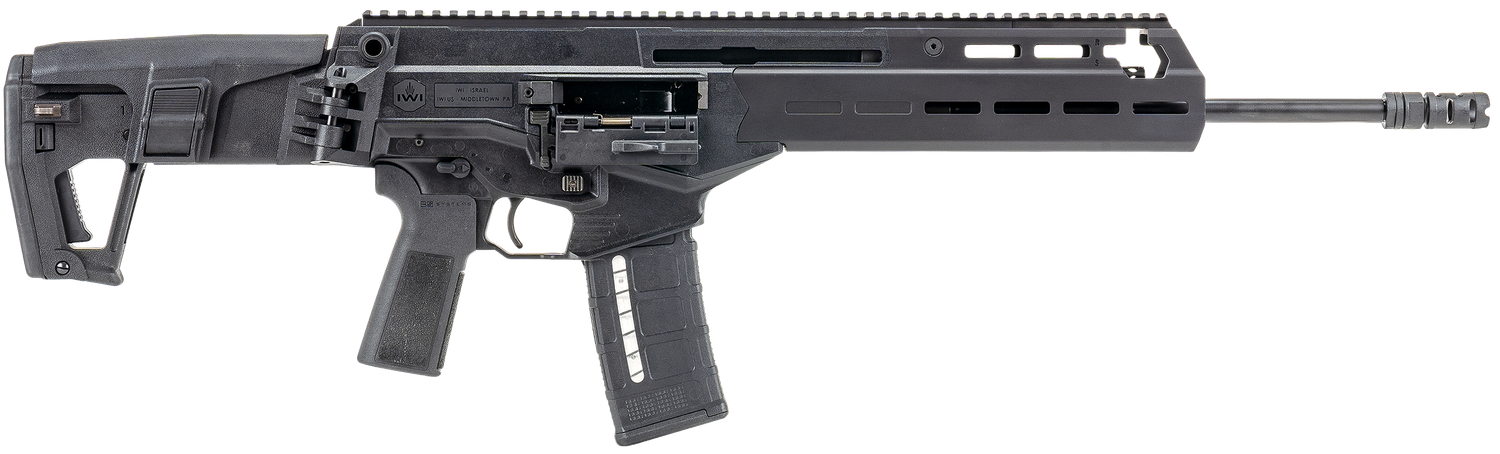 IWI CSR16 Carmel Semi-Auto Rifle CSR16, 5.56 NATO, 16", Side Folding Stock, Side Charging Handle, Ambidextrous, 30 Rds