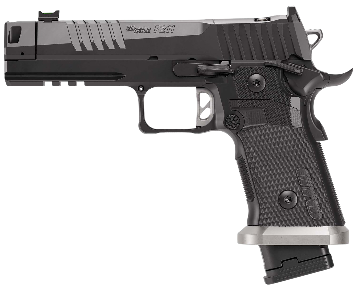 Sig Sauer P211-GTO Pistol 211F-9-GTO, 9mm, 4.4in Bull Barrel