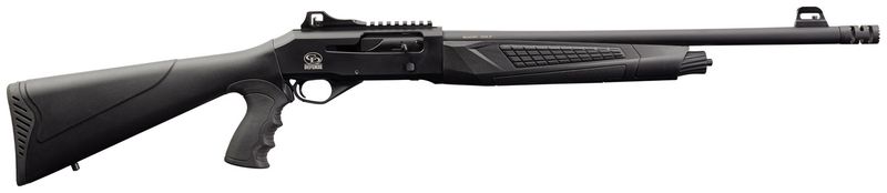 Chiappa 601 Tactical Semi-Auto Shotgun 930229, 18.50", 3" Chmbr, w/Pistol Grip Black Synthetic Stock, 4 Rds