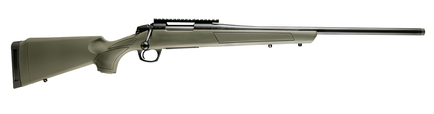 CVA Cascade Bolt Action Rifle CR3910G, 7mm Rem Mag, 24" Threaded Barrel, Graphite Black CerakoteSteel Receiver, OD Green Stock, 3 Rds