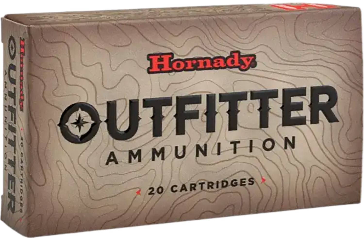 Hornady Outfitter Rifle Ammunition 805294, 270 Win, Copper Alloy eXpanding, 130 gr, 3000 fps, 20 Rd/Bx
