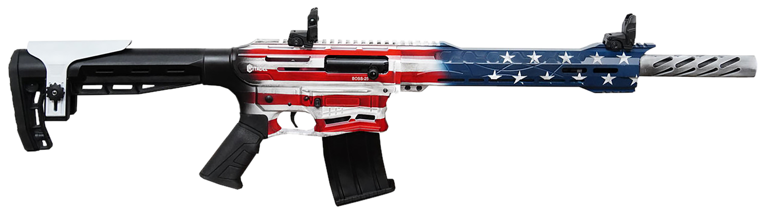 Howa Boss25 Semi-Auto Shotgun CBOSS2512USA, 18.75", 3" Chmbr, Adj Cheek Riser Stock, 5 Rds