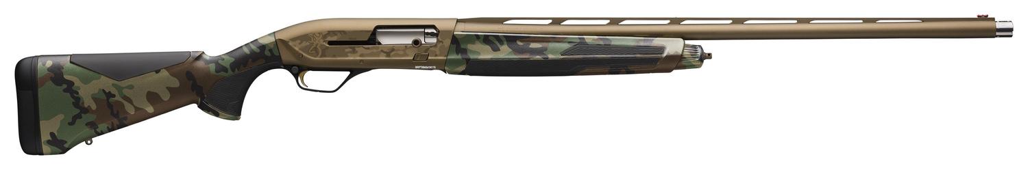 Browning Maxus II Wicked Wing Shotgun 011764205, 12 Gauge, 26", 3.5" Chmbr, Synthetic Stock, Woodland Camo Finish
