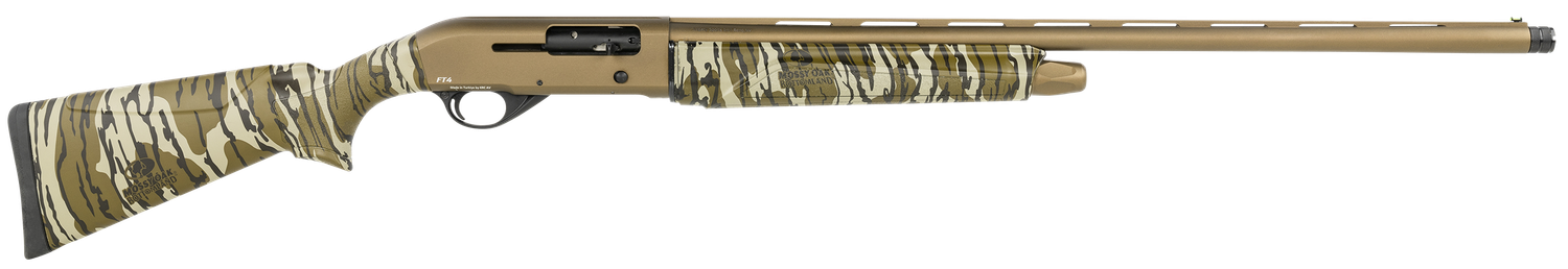 Pointer Field Tek 4 Shotgun KIRFT4MBL12, 12 Gauge, 28", 3" Chmbr, Midnight Bronze Cerakote Rec/Barrel Mossy Oak Bottomland Stock