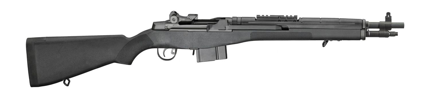 Springfield M1A Scout Squad Rifle AA9126NT, 308 Win, 18", Synthetic Stock, (State Compliant Model), 10 Rds