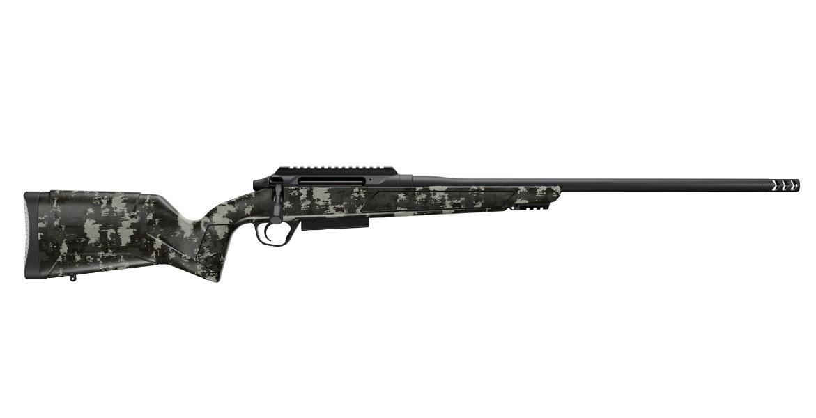 Christensen Evoke Hunter Rifle 801-15056-00, 22 Creedmoor, 22", Synthetic Multi-tone Green Stock, 3 Rds