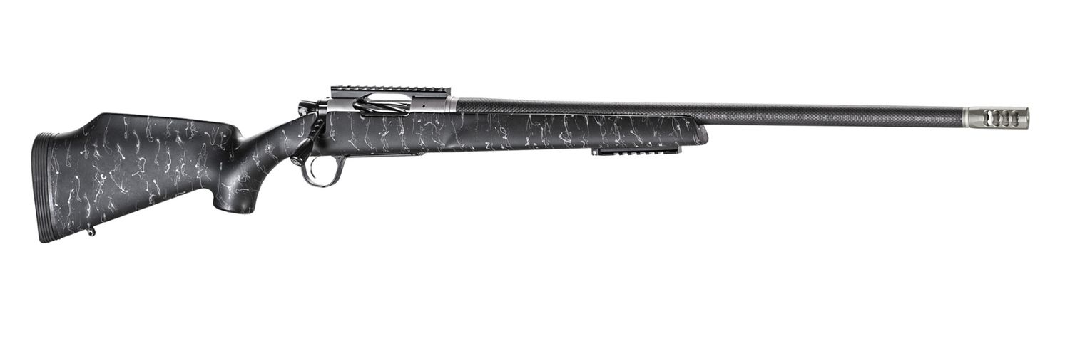 Christensen Traverse Rifle 801-10032-00, 6mm Creedmoor, 24", Black W/gray Webbing Stock, 4 Rds