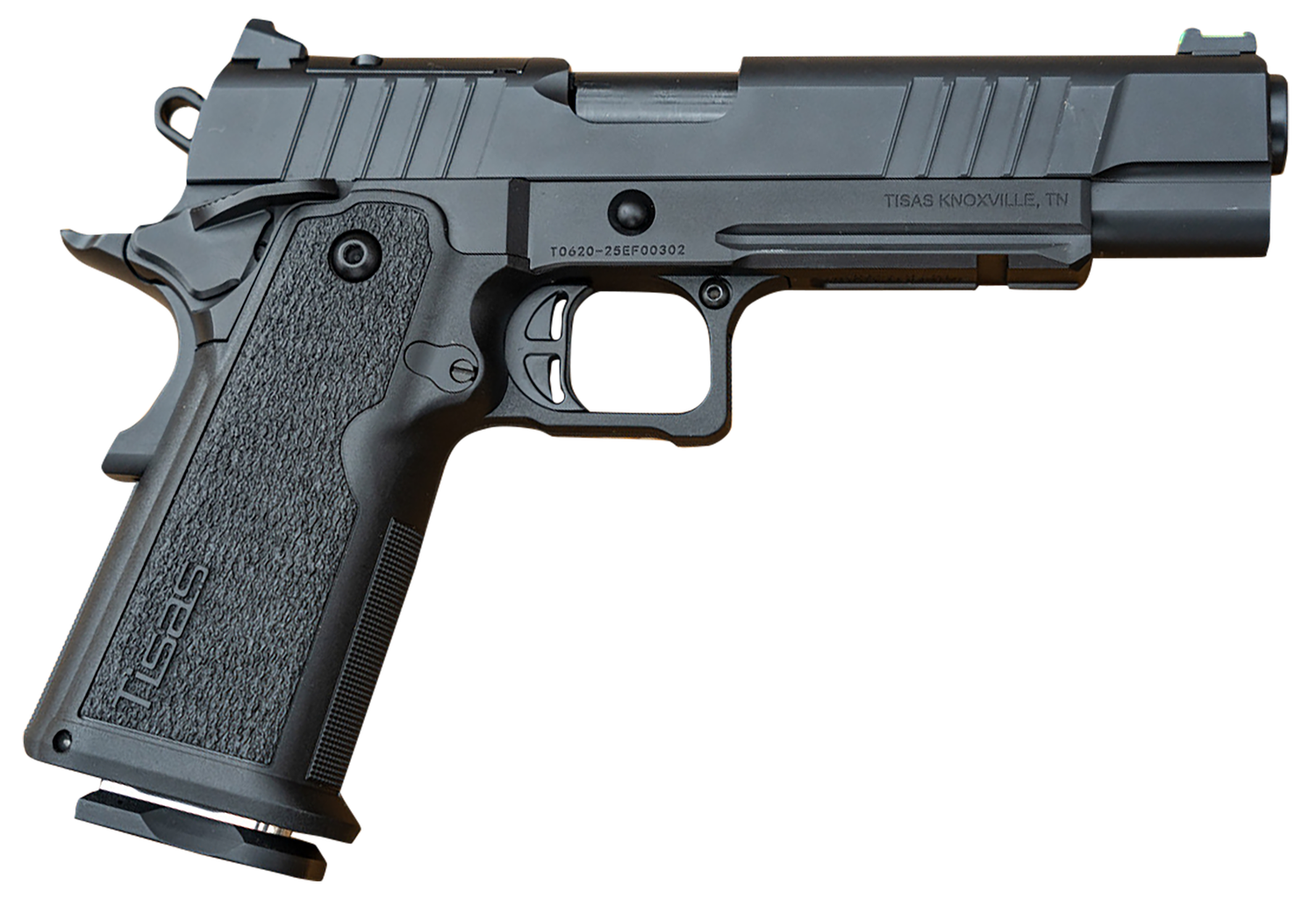 Tisas 1911 B9R Double Stack Optic Ready Pistol 12500017, 9mm Luger, 5in, QPQ Tenifer Cerakote Finish, 17 Rds