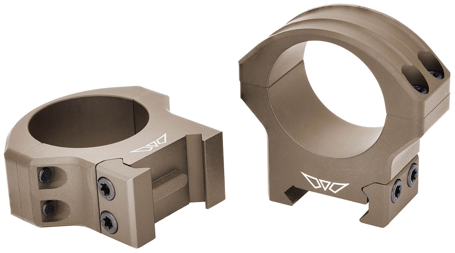 Warne 8515TM Hyperlite Rings, 30mm, High, Dark Earth Cerakote