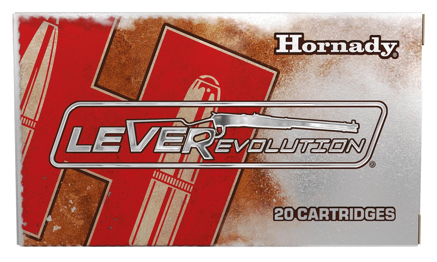 Hornady LEVERevolution Ammunition 91258, 10MM, FTX, 150 GR, 1220 fps, 20 Rd/bx