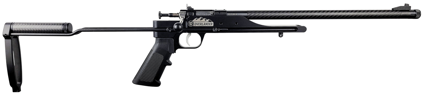 Keystone Sporting Crickett 6061 Overlander Rifle KSA2192, 22 Mag, 16.125", Collapsible/Folding Stock, 1 Rd