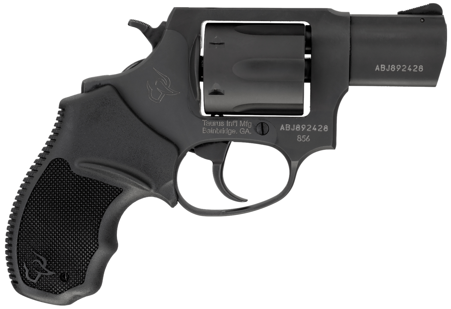 Taurus 856 Revolver 285621MA, 38 Special +P, 2", Black Rubber Grips, Matte Black Finish, 6 Rds