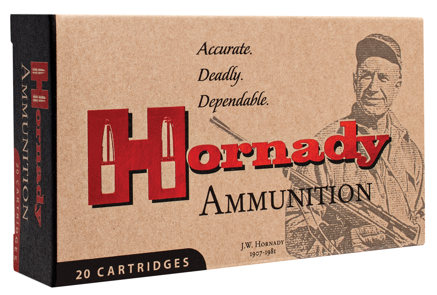 Hornady Custom Rifle Ammunition 80881, 300 AAC Blackout, FTX, 135 GR, 2085 fps, 20 Rd/bx