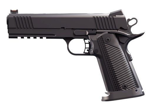 Rock Island Armory TAC Ultra FS HC Pistol 57171, 45 ACP, 5in, G10 Grips, 13 Rds