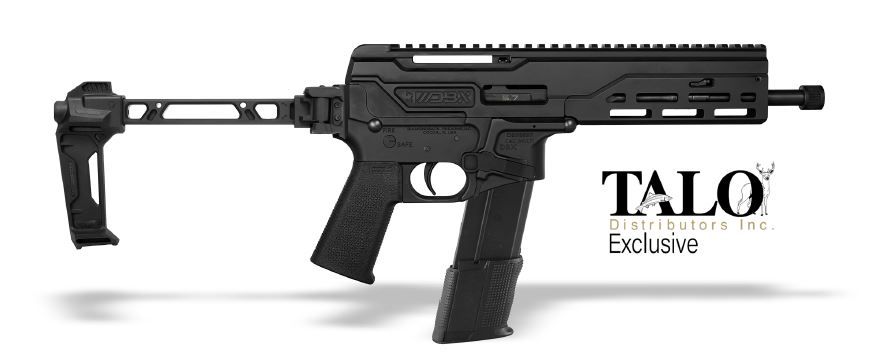 Diamondback DBX Semi-Auto Pistol DB1680L001, 5.7x28mm, 8", Strike Industries FSA Folding Brace, 30 Rds