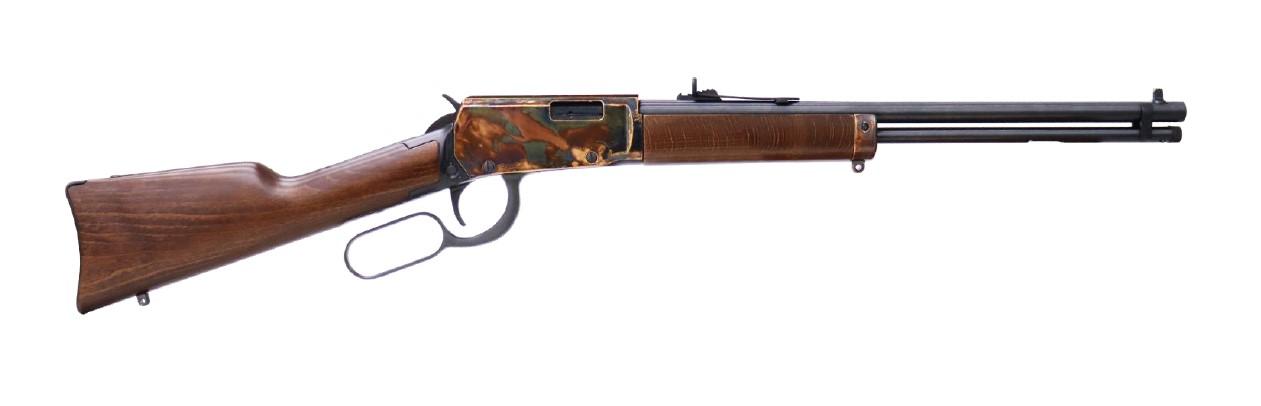Heritage Settler Rifle STR22LCH16, 22LR, 16.5", Light Stained Wood Stock, 13 Rds
