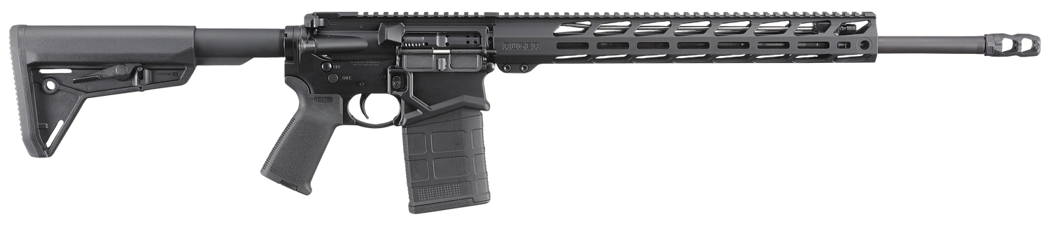 Ruger SFAR Semi-Auto Rifle 5611, 308 Winchester, 20", Black Magpul Grips & Stock, Black Anodized Finish, 20 Rds