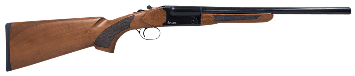 Citadel Coach Shotgun CITSBS2018HT, 20 Gauge, 18.50", 3" Chmbr, Blued Barrel Case Coloring/Heat Treatment Receiver Fixed Walnut Stock