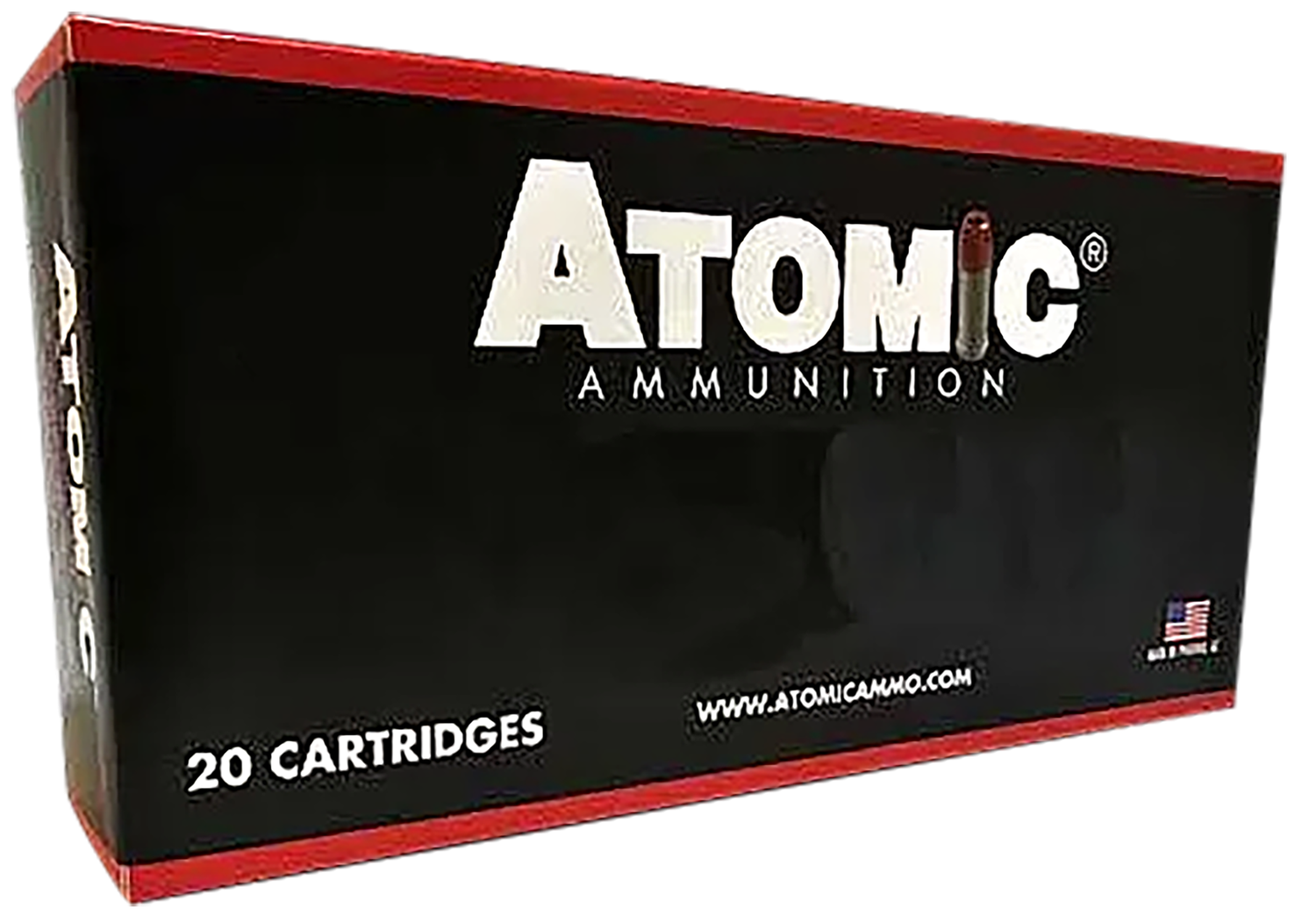 Atomic Rifle Ammunition 04942, 45-70 Gov, Lead Hollow Point, 500 gr, 20 Rd/Bx