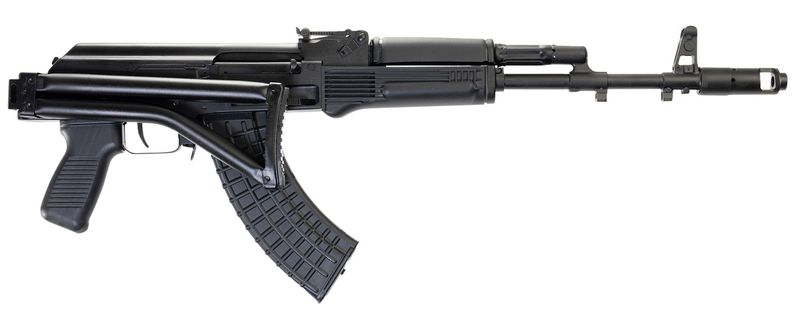 Arsenal Inc. SAM7SF 84E Rifle SAM7SF-84E, 7.62x39mm, 16.33", Black Synthetic Folding Right Side Stock, 10 Rds