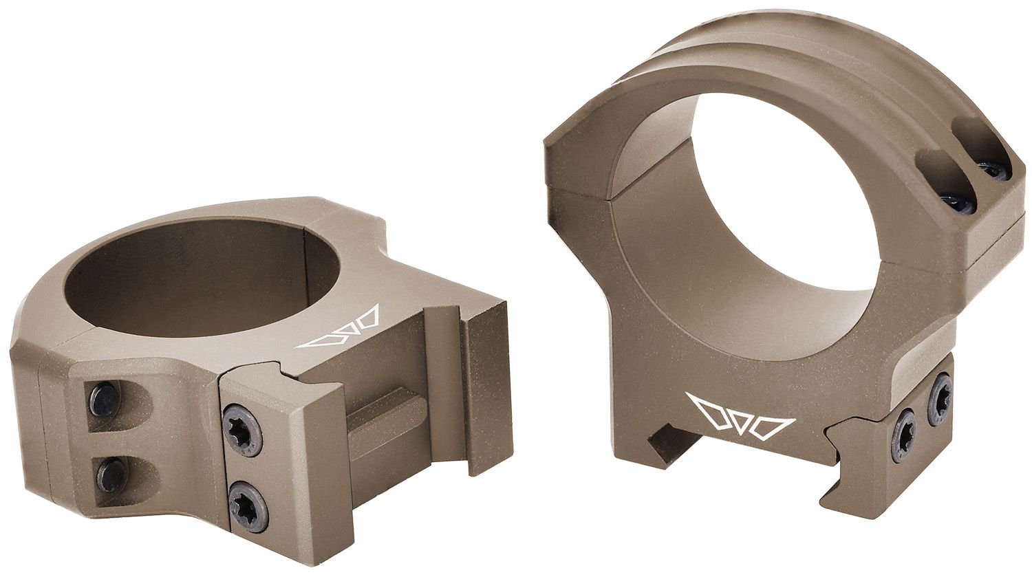Warne 8514TM Hyperlite Rings, 30mm, Medium, Dark Earth Cerakote