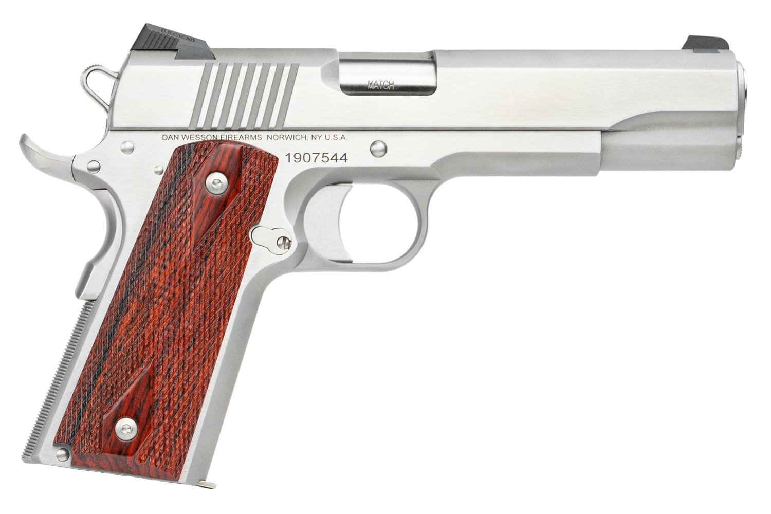 CZ-USA Dan Wesson Razorback RZ10 Pistol 01889, 10mm, 5 in, Cocobolo Grip, Stainless Finish, 9 Rd
