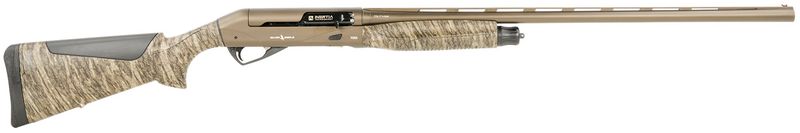 Silver Eagle Foris Semi-Auto Shotgun FOR1228BLBRNZ, 12 Gauge, 28", 3.5" Chmbr, with Rubber Cheek Piece Stock, 3 Rds
