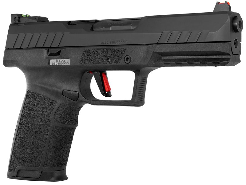 Tisas PX-5.7 Pistol 15200002, 5.7x28mm, 4.80in, Black Interchangeable Backstrap, Black Tennifer Finish, 20 Rds