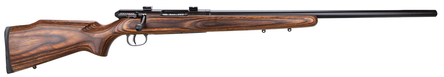 Savage 25 Lightweight Varminter Rifle 19738, 17 Hornet, 24 in, Wood Stock, Blued Finish