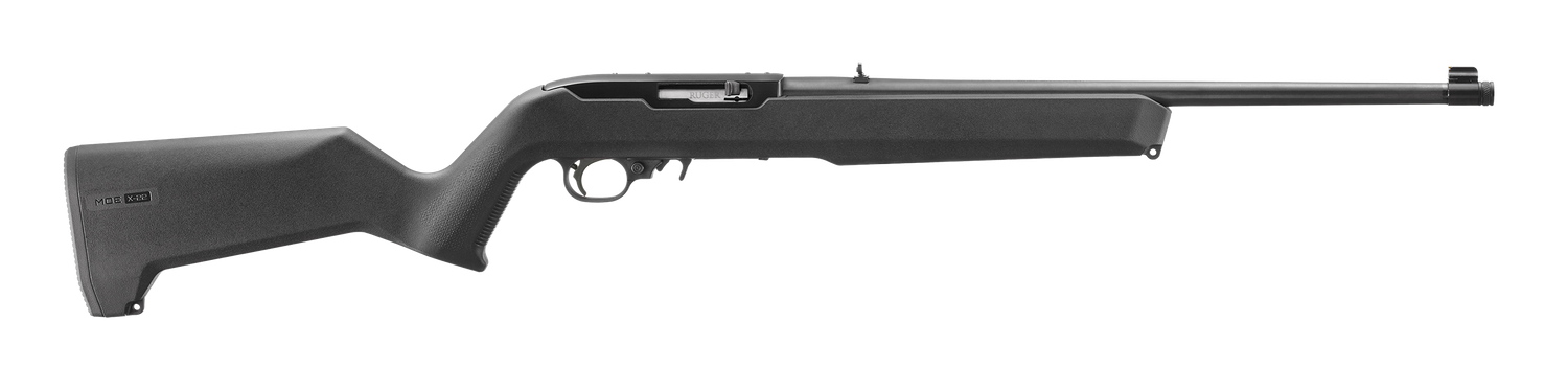 Ruger 10/22 Rifle 31216, 22 Long Rifle, 18.5 in Threaded, Magpul Hunter X-22 Stock, Stainless Finish