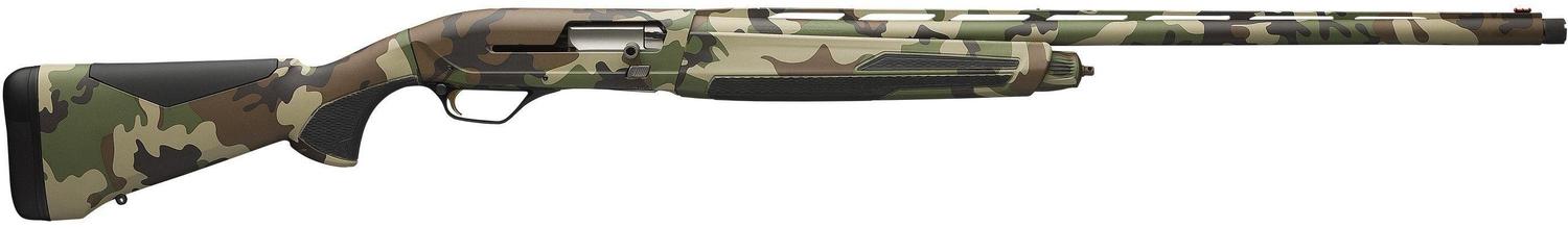 Browning Maxus II Shotgun 011765204, 12 Gauge, 28", 3.5" Chmbr, Synthetic Stock, Woodland Camo Finish