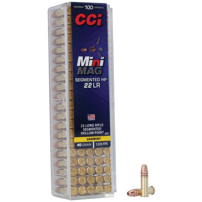 CCI Quiet SubSonic Rimfire Ammunition 970, 22 Long Rifle
