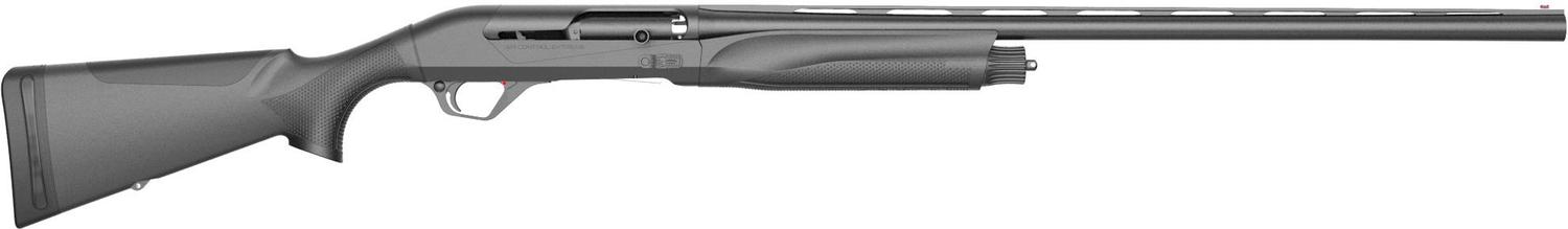 Retay USA Ace Type R Full Size Shotgun CACEBLK28, 28 Gauge, 28", 3" Chmbr, Drilled & Tapped Steel Receiver, Adj Shim Black Synthetic Stock