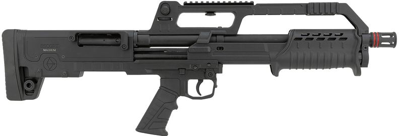 Escort Shotguns BullTac BullTac Pump Shotgun HEBP12180101, 18", 3" Chmbr, Bullpup w/Pistol Grip Synthetic Stock, 5 Rds
