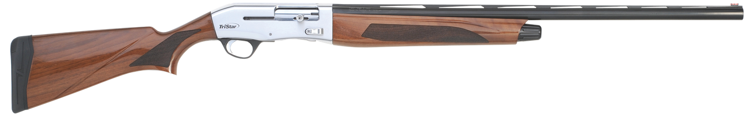 TriStar Viper G2 Pro Shotgun 24263, 410 Gauge, 28", 3" Chmbr, Silver Cerakote Rec, Select Turkish Walnut Stock