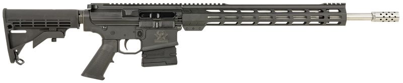 Great Lakes AR-10 Rifle GL10308SSBLK, 308 Win, 18", Carbine Stock, 20 Rds