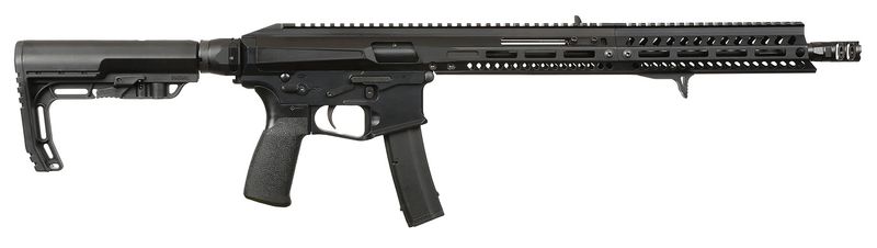 Patriot Ordnance Factory Phoenix Rifle 02061, 9mm, 16.50", MFT Tactical Stock, 10 Rds