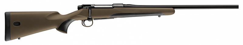 Mauser M18 Savanna Rifle M18S65PT, 6.5 PRC, 24.40", Brown Fixed Synthetic Stock, 4 Rds