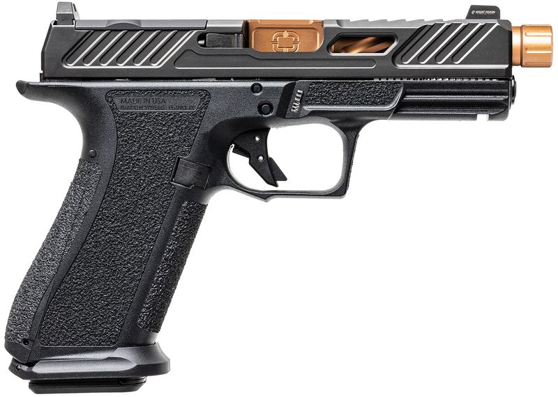 Shadow Systems XR920 Elite Optic Ready Pistol SS3009, 9mm Luger, 4.50in, Black Interchangeable Backstrap, Black Finish, 10 Rds