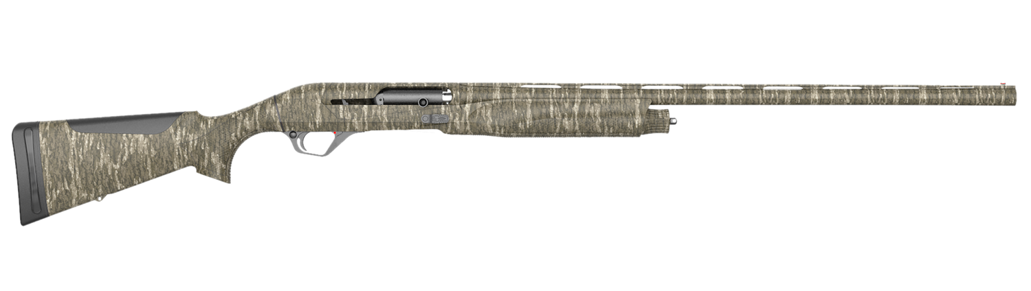 Retay USA Ace Full Size Shotgun ACEMBL26, 12 Gauge, 26", 3.50" Chmbr, Bottomland Drilled Back Steel Receiver, Adj Shim Bottomland Synthetic Stock