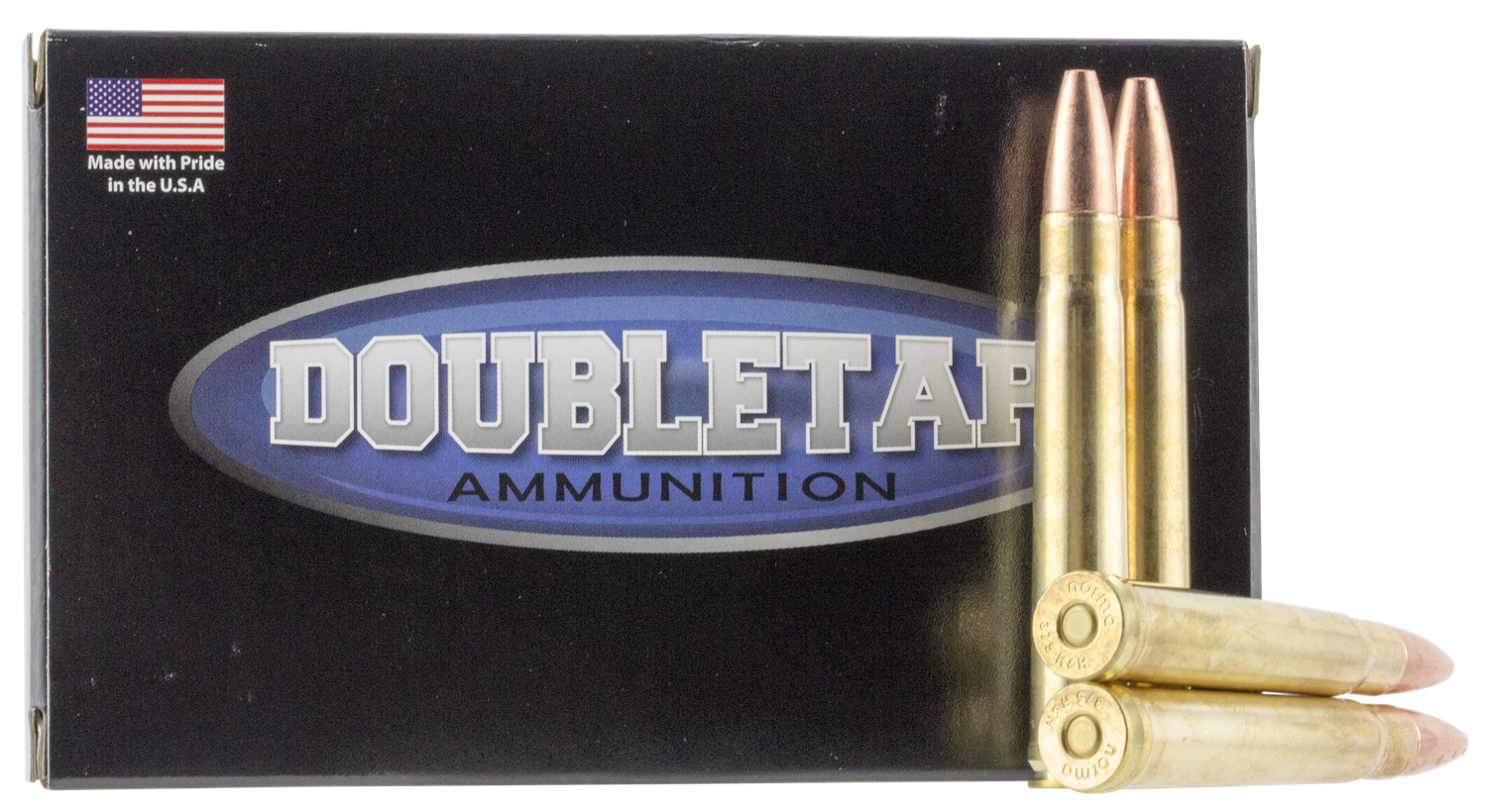 DoubleTap Ammunition Safari Rifle Rifle Ammunition 375H235X, 375 H&H Mag, DT Lead Free, 235 GR, 3100 fps, 20 Rd/bx