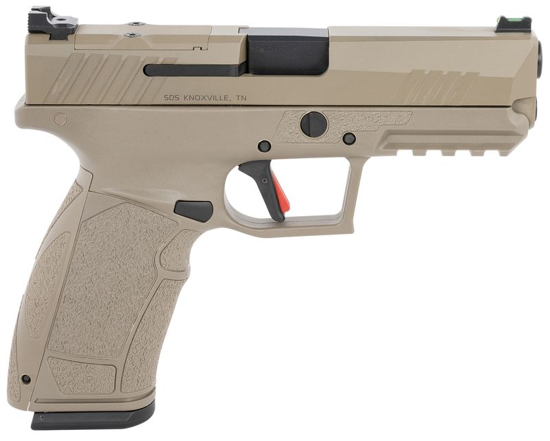 Tisas PX-9 Gen3 Duty Optic Ready Pistol 15000105, 9mm Luger, 4.11in, FDE Interchangeable, Flat Dark Earth Finish, 20 Rds