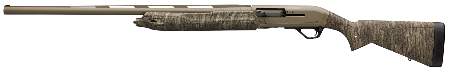 Winchester Repeating Arms SX4 Hybrid Hunter Shotgun 511311292, 12 Gauge, 28", 3.5" Chmbr, FDE Cerakote Barrel/Rec, Mossy Oak Bottomland Furniture, TruGlo Fiber Optic Sight, Left Hand