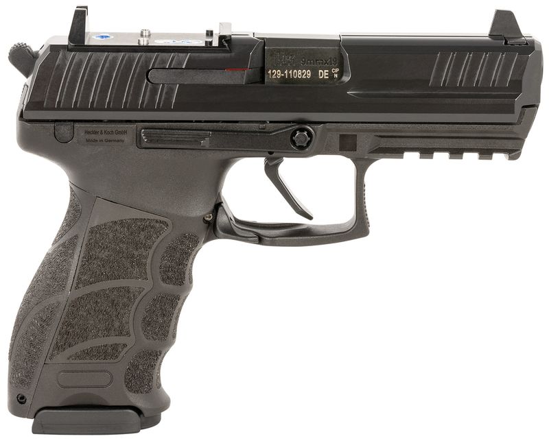 Heckler & Koch P30 Optic Ready Pistol LTTDP30FTJ10RMR, 9mm, 3.90in, Black Polymer Grips, Black Finish, 17 Rds