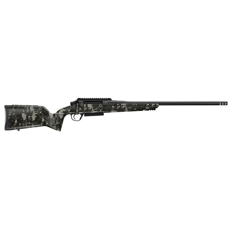 Christensen Arms Model 25 Evoke Hunter, Rifle 8011502500, 6.5 PRC 22" Hybrid Hunter Camo Stock, Black Cerakote Finish, Trigger-Tech Trigger, 4+1
