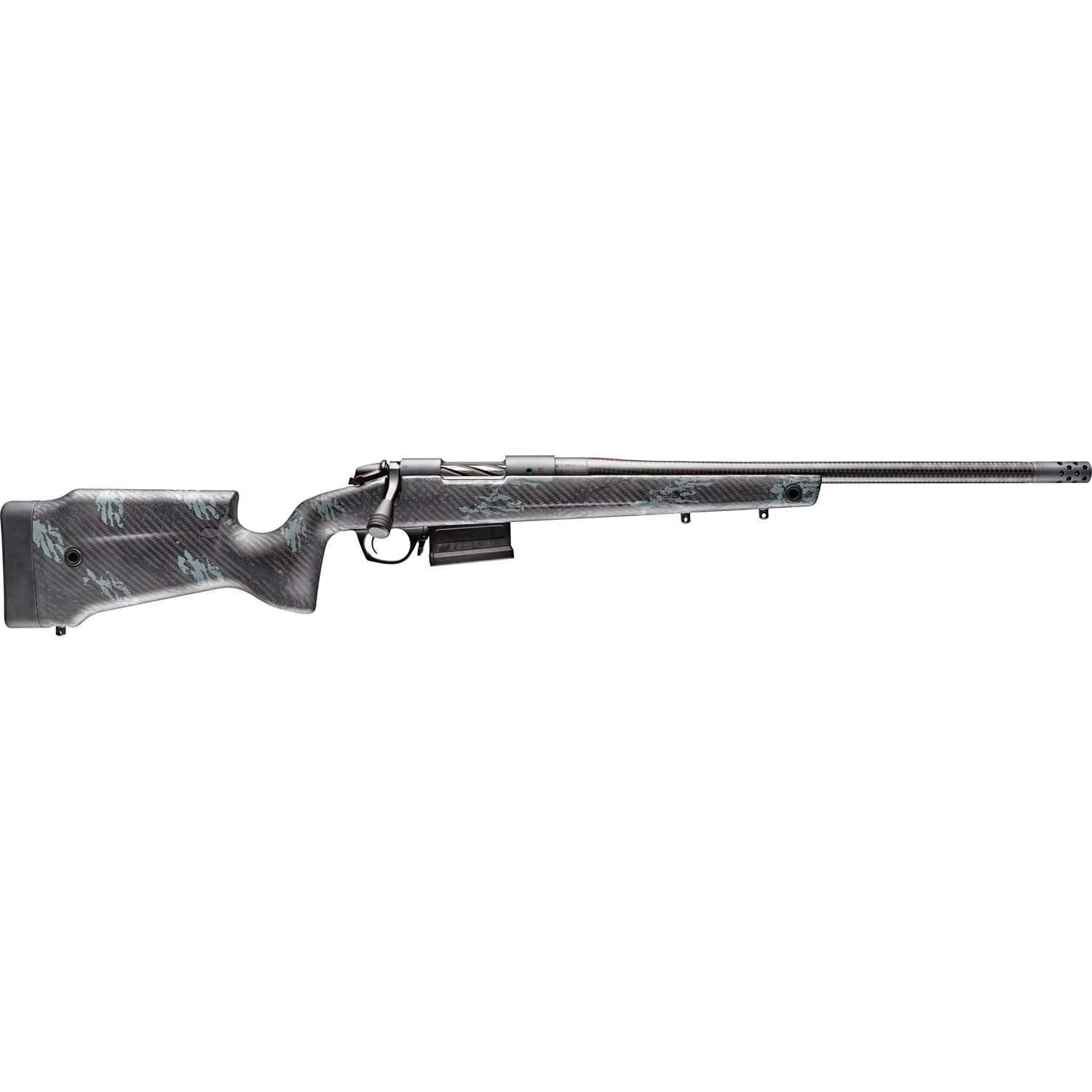 Bergara B-14 Crest Carbon Bolt Action Rifle B14LM7513CF, 7mm PRC, 22", Carbon Fiber Stock, Carbon Fiber Barrel, 5 Rds