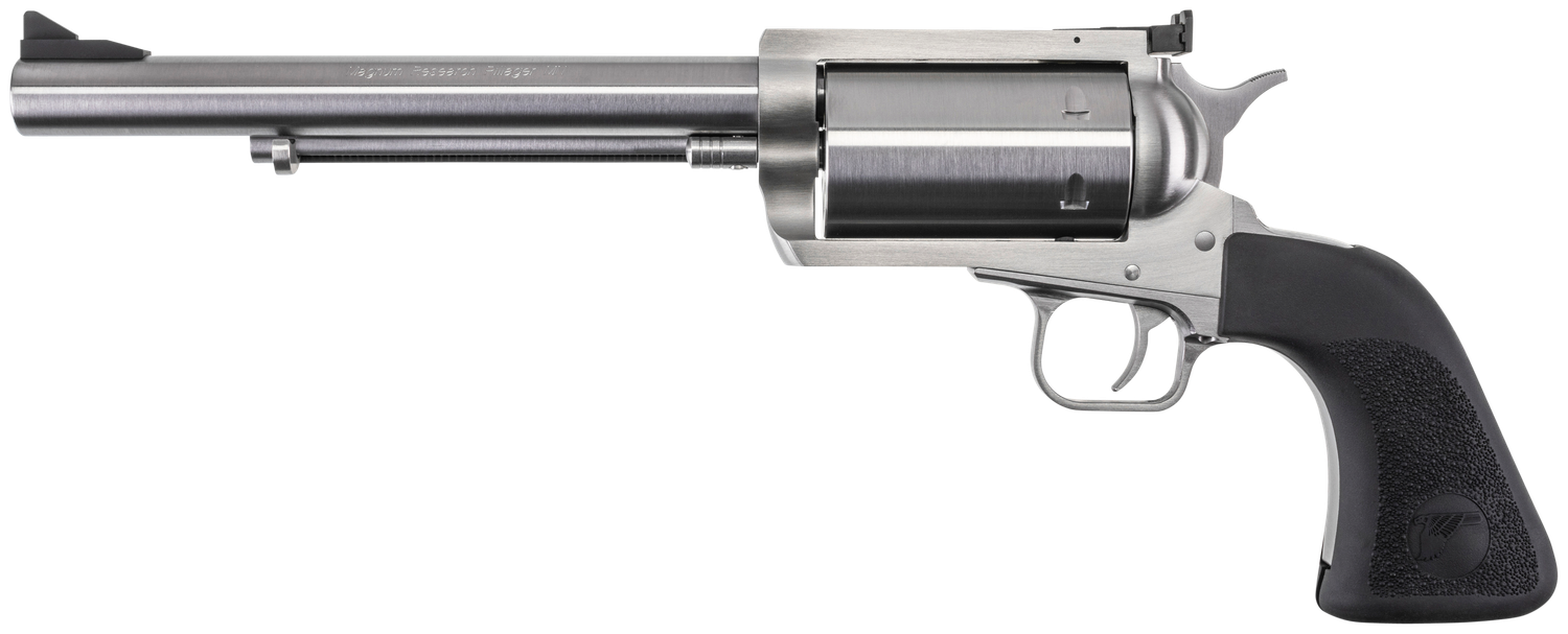 Magnum Research BFR SAO Revolver BFR350L7, 350 Legend, 7.50", Black Grips, Brushed Steel Finish, 6 Rds