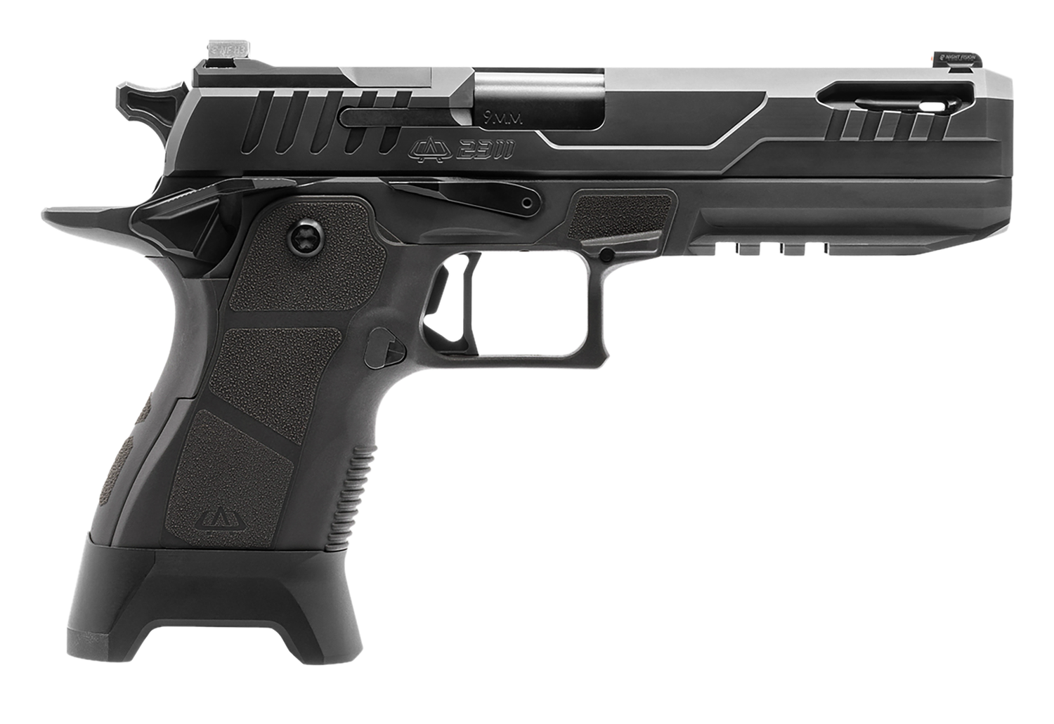 OA DEFENSE 2311 Pro w/Kit Optic Ready Pistol OA2311FPROKITBLKPRT21, 9mm Luger, 5in, Black Modular, Black Finish, 17 Rds